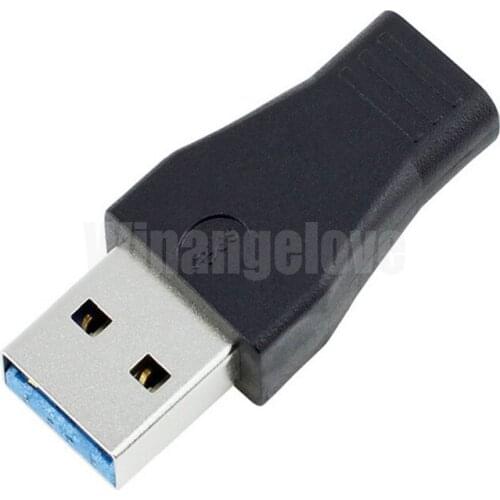 500pcs/lot Type C USB 3.1 Female to 3.0 Type A Male Connector Adapter Rapid Charging Data High Quality