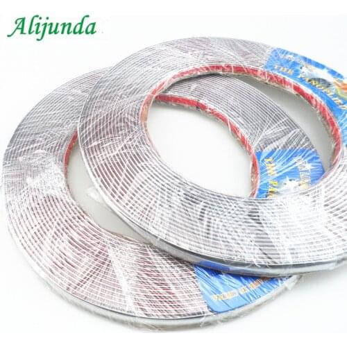 15 m car chrome decorative mold tape car DIY protection sticker FOR Chery EMGRAND Geely Vision SC7 MK CK Cross Gleagle