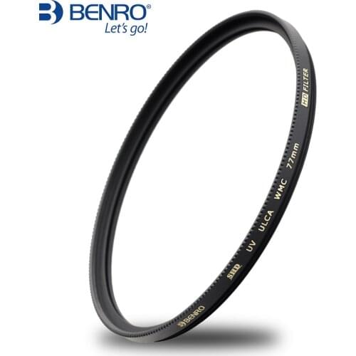 Benro 49 52 55 58 62 67 72 77 82 mm UV Filter SHD UV ULCA WMC Filter 52mm Waterproof Anti-oil Anti-scratch Ultraviolet Filters