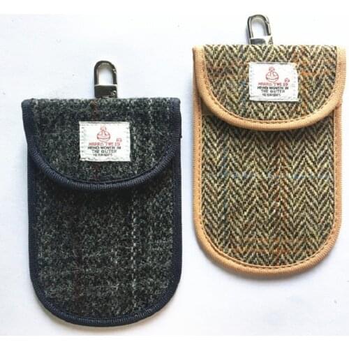 RFID wireless car key fob guard blocker case Faraday cage wallet Keyless security safe fob signal booster