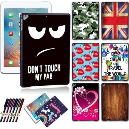 Tablet Case For APPLE iPad Air1/2 / 2017 5th Gen / 2018 6th Gen -Tablet Lightweight soft shell plastic Smart Cover Case