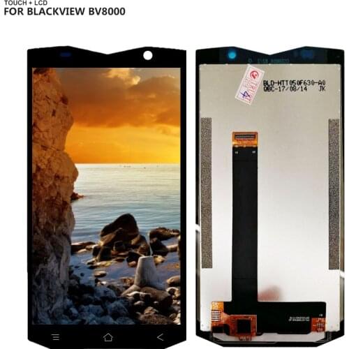 For 5.0"Blackview BV8000 / BV8000 Pro LCD Display Touch Screen Digitizer Assembly + Frame Free Shipping + Tools