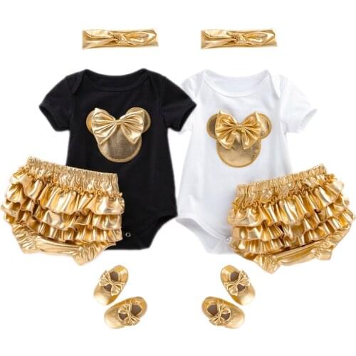 Baby Girl Dress Newborn Costume Cartoon Print Mini Cotton Dress Children Birthday Party Halloween New Year Costume