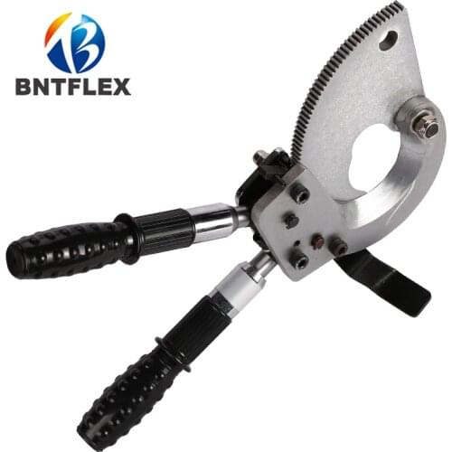 XD-75A cable cutter mechanical cable scissors ratchet cable cutter cable clamp tool