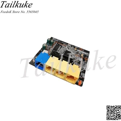 Mini Small Wireless Router 4 Port Chassis Built-in WIFI Repeater AP Wide Voltage 5-12V Wireless Bridge