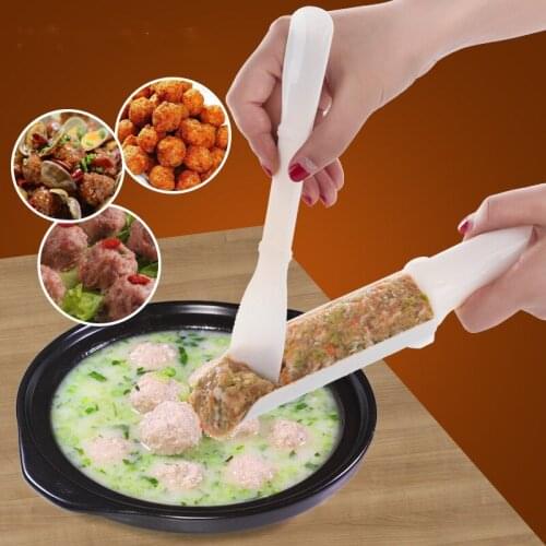 Kitchen creative small tool ball machine fish ball meat ball cooking machine processing spoon DIY ball maker