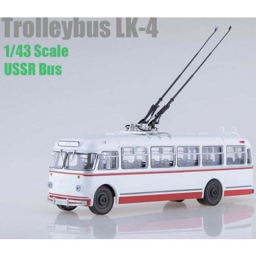 NEW Editions Collections EAC 1:43 Scale Trolleybus LK-2 USSR Bus Diecast model for Collection