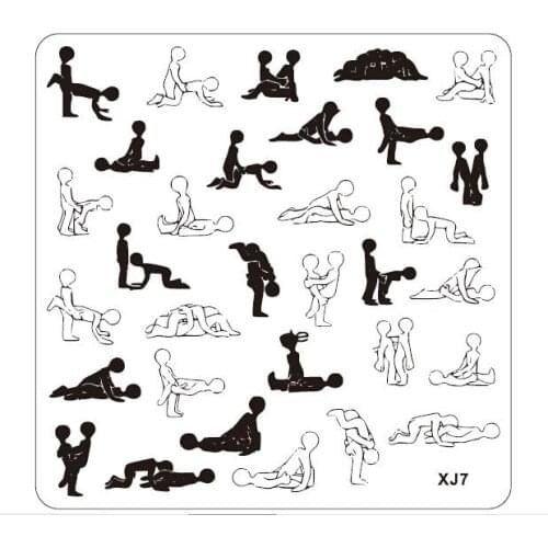 1 Pcs Nail Stamping Plates Lace/Cartoon/Animal/Dancer Patterns Nail Art Decoration Polish Templates