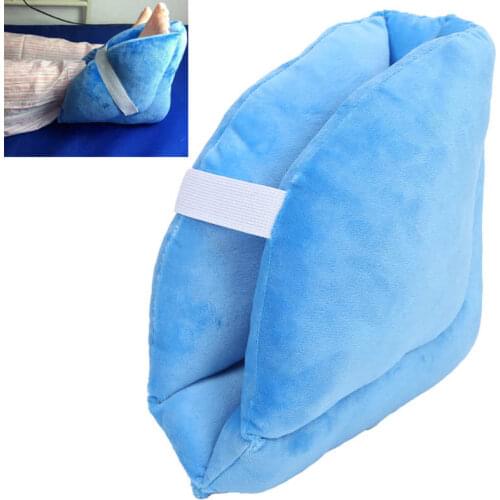 Anti-Bedsore Foot Support Pillow Heel Cushion Relieving Foot Pressure Protector Pillow for Elderly Patient Disabled Health Care