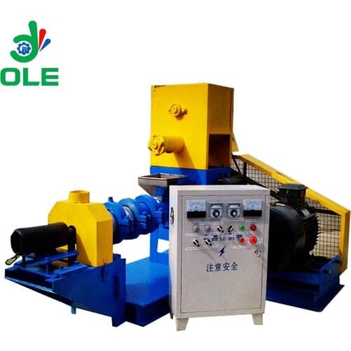 Professional 200-300KG/H Floating Fish Feed Extruder Manufacturing Machinery Dog Food Making Machine