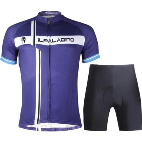 Blue Short Sleeved Jersey Mens Summer Spring Cycling Jersery S Quick Dry Bike Jersey Breathable Anti-UV Jersey For Boys