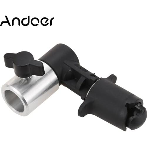 Andoer Photo Video Photography Studio Background Reflector Softbox Disc Holder Clip for Light with Plastic and Aluminum Material