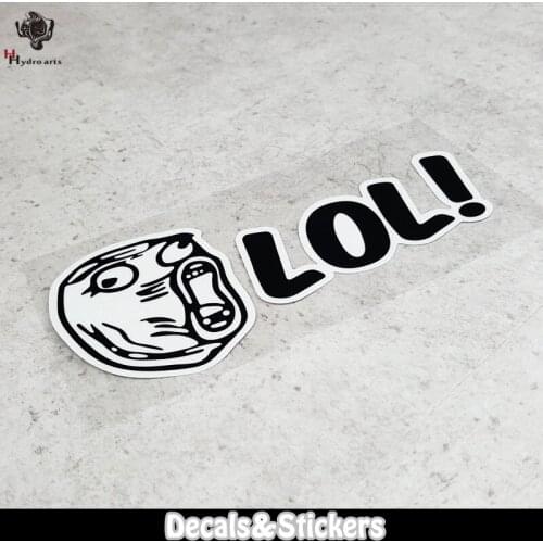 NO.LN168 Funny Rage Comic 3M Material Reflective Stickers MOTO GP Car Sticker Decals Racing Stickers Motorcycle Bike