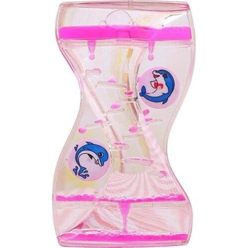 Rotating Windmill Floating Timer Toys Home Office Desk Decoration Floating Color Mix Oil Liquid Bubble Motion Timer