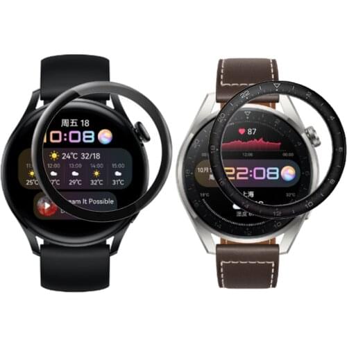 3D Edge Soft Protective Film Cover Protection For Huawei Watch 3/3 Pro Smartwatch 3pro Full Screen Protector Cover Protection