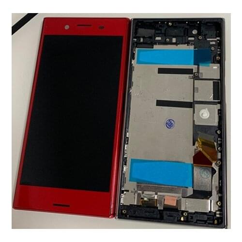 For SONY XZP LCD Display Touch Screen Digitizer Assembly For Sony Xperia XZPremium G8142 G8141 LCD Replacement With Frame