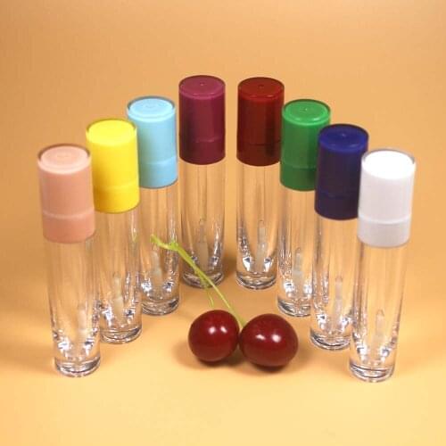 20pc8ml Lip Gloss Tubes Clear Empty Containers Refillable Lip Bottles Lip Glaze Samples Travel DIY Bottles Makeup Tool