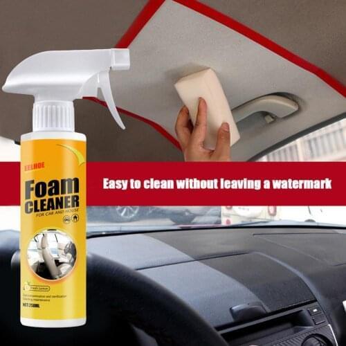 250ml Multi-purpose Foam Cleaner Anti-aging Cleaning Automoive Car Interior Home Cleaning Foam Cleaner Home Cleaning Foam Spray