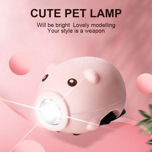 280LM USB Bicycle Light Child Bicycle Headlight Piggy-Shaped Headlight Flashlight Safety Bicycle Headlight Suitable For Scooter