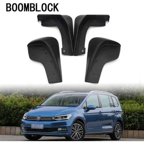 4pcs Car Front Rear Mud Flaps Mud Flap Mudguards Fender For Volkswagen Touran VW Touran Accessories 2016 2017 2018