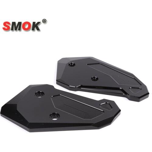 Smok For Yamaha MT07 FZ07 2014-2017 Motorcycle Accessories Foot Peg Heel Protection Protective Film Mount Heel Guard Protector
