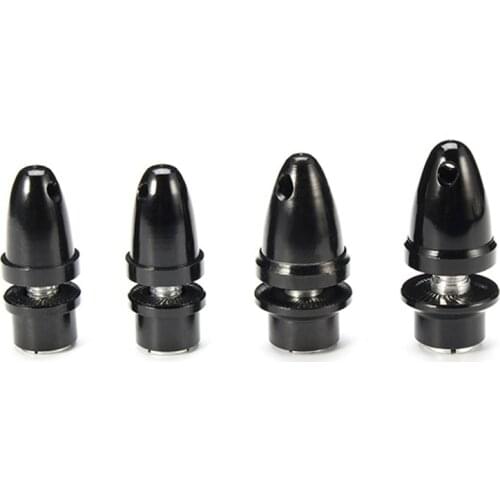 3mm/3.17mm Squeeze Type Aluminum Bullet Prop Adapter Propeller Holder For Brushless Motors Prop RC Aeromodelling Airplanes Parts