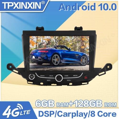 Android 10 6+128G For Buick Regal Car DVD GPS Coche Navigation Auto Radio Stereo Multimedia Player HeadUnit