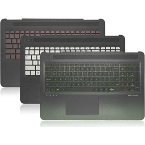 New Shadow spirit2 FOR OMEN 15-AX 15-DP TPN-Q173 G35 palmrest 859735-001 black cover US Backlit keyboard Touch Pad