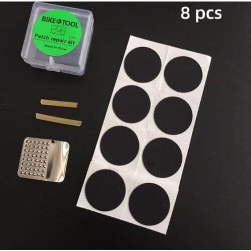 New Bike Bicycle Cycling Tire Repair Kit Tool Set Inner Tube Patching Tyre Filler Glue Free Cold Patch Sealant Fix Portable Hot