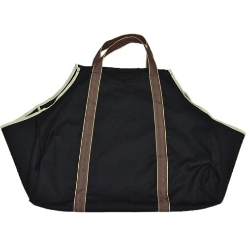Firewood Log Carrier Wood Tote Bag For Fireplace Camp Stove