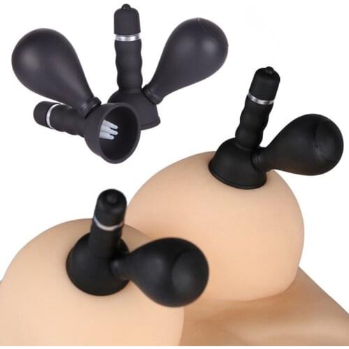 Sex Toy Vibrator Nipple Sucker Female Masturbators Breast Pussy Clitoris Nipple Massager BDSM Adult Games Sex Toys For Women