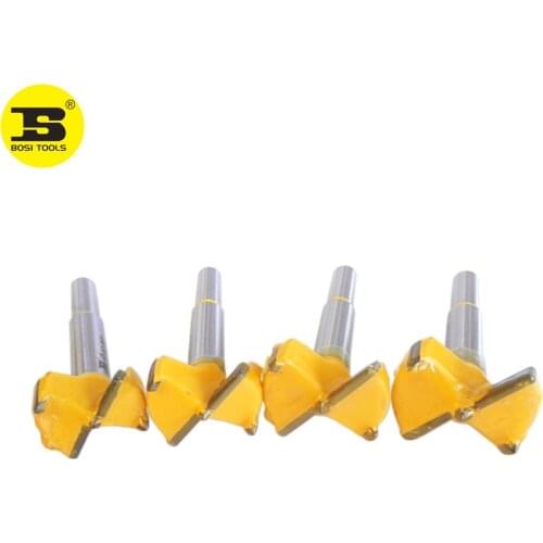 BOSI 32-40mm Tungsten Cobalt Carbide Steel Woodworking Forstner Drill Bit