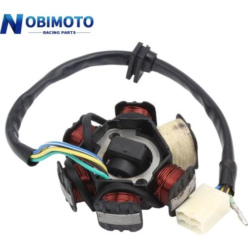 50CC-125CC Upper Or Lower Electric Starting Coil 6-Stage Combination Plug For Up And Down Electric Start 50CC-125CC Engines