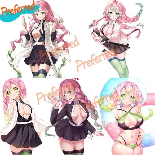 High Quality KanrojiMitsuri Hot Anime Stickers for Motorcycle Luggage Laptop Refrigerator Skateboard Bike Car Hood Decals