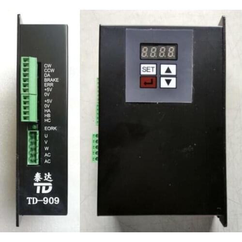 1pcs/lotBLDC Motor Driver 110V-220VAC 1000W Brushless DC Motor Driver Controller TD-909 for Brushless DC motor with Hall sensor