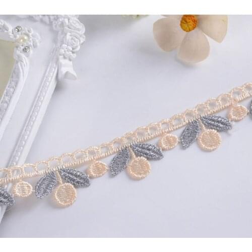 13M/lot 3cm Wide Water Soluble Lace Trim Pillow Sofa Cushion Cloth Braid Lace Access Zories Ribbon Belt DIY Sewing Decoration