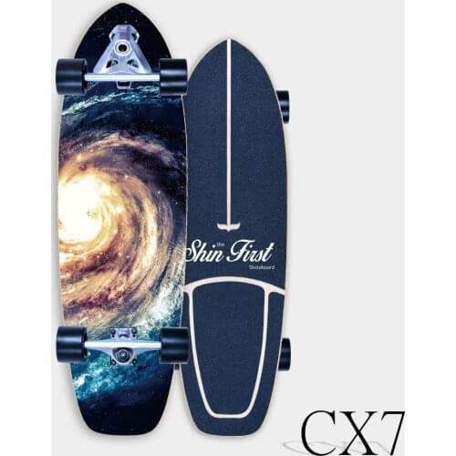 Carver Land Surfboard Skateboard Cx7 Professional Street Brushing Beginners Surfing Skiing Practice Board Surf Land Skate Boards
