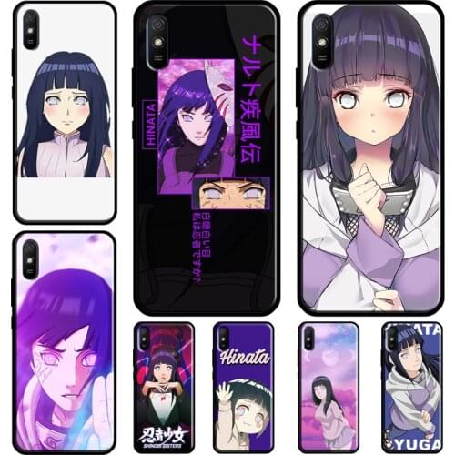 Hyuga Hinata Anime Phone Case For Xiaomi Redmi Note 10 Pro 8 9 Pro 8T 7 9S Cover For Redmi 9T 9A 8A K40 7A 9C