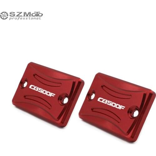 For HONDA CB500F CB 500F 2013-2018 2017 Front Rear Brake Master Cylinder Fluid Reservoir Cover Cap Motorcycle Accessories