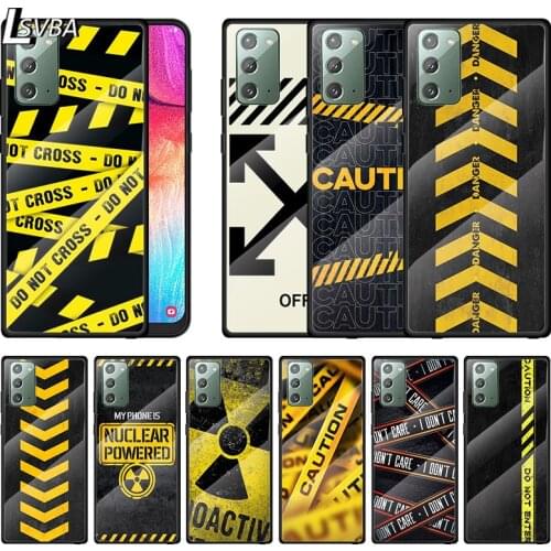 Fashion X Yellow Line Art For Samsung A70 A50 A40 A30 Note 20 10 9 8 Ultra Lite Plus Tempered Glass Phone Case