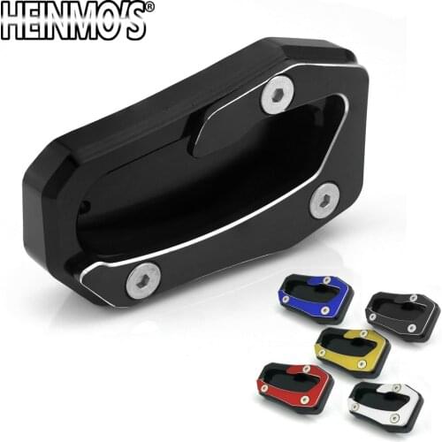 Motorcycle Foot side Stand Enlarge Plate Pad For TMAX T-MAX T MAX 530 SX 530DX 2017 2018 Accessories Motocross Side Stand Pad
