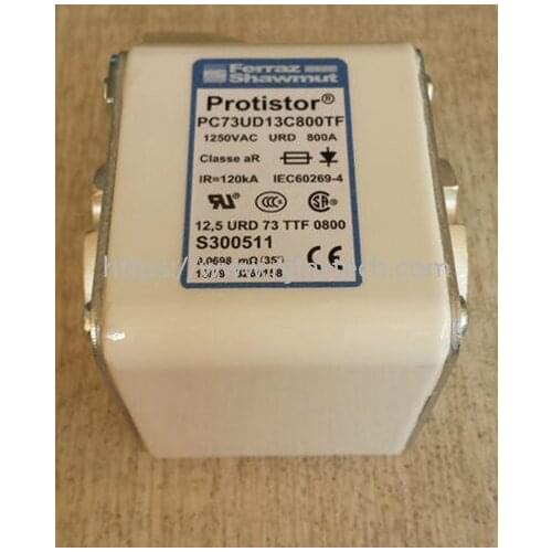 New original 800A 1300V PC73UD13C800TF Ferraz shawmut fuse prices power fuse hrc fuse link ferraz fuse