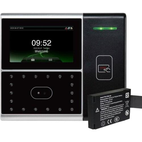 Original ZK Uface301 Facial Face Recognition Card Employee Time Attendance System Time Recorder TCP/IP RFID Card Access Control