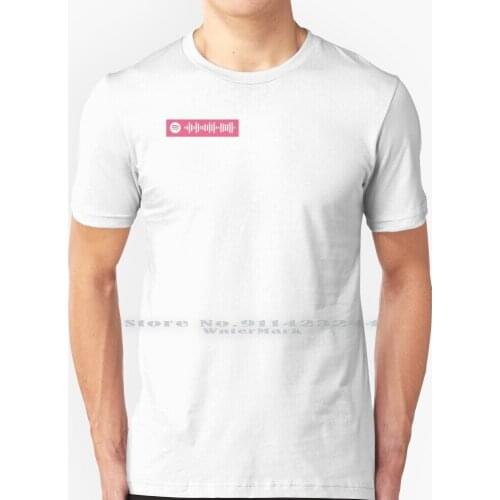 Girlfriend By Avril Lavigne Spotify Code T Shirt 100% Pure Cotton Avril Lavigne Girlfriend Spotify Spotify Code Scan Scanner