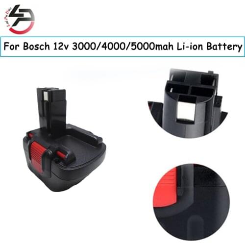 Replacement 12V 3000mAh 4000mAh 5000mAh Li-ion For Bosch tool battery BAT043 2 607 335 692 22612 23612