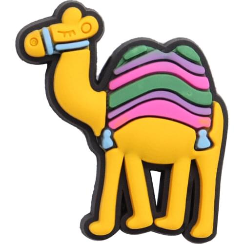 1pcs PVC Shark Unicorn Animals Cute Shoes Accessories Garden Shoe Decorations Fit Croc Jibz Charm Kids Party Gifts