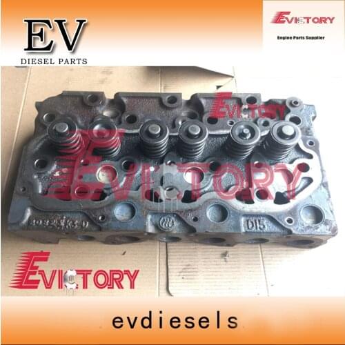 EV Genuine quality Kubota D1703 cylinder head assy +cylinder head gasket For Bobcat 328 excavator