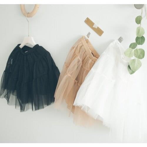 Baby Girls Skirts Fashion Mesh Tutu Skirt for Girl 2 3 4 5 6 Years Toddler Girl Skirts Summer 2020 Children Cupcake Skirts New