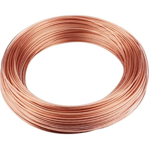 0.2/0.5/0.75/1/1.5/2/2.5 Square Audio Line For Amplifier Home Theater 6N OCC Single Crystal Copper Speakers AUX Extension Wires