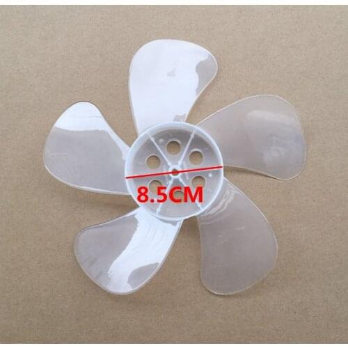 1pcs fan blade Big wind 10 inch 250mm plastic fan blade 5 Leaves Stand/Table Fanner Accessories